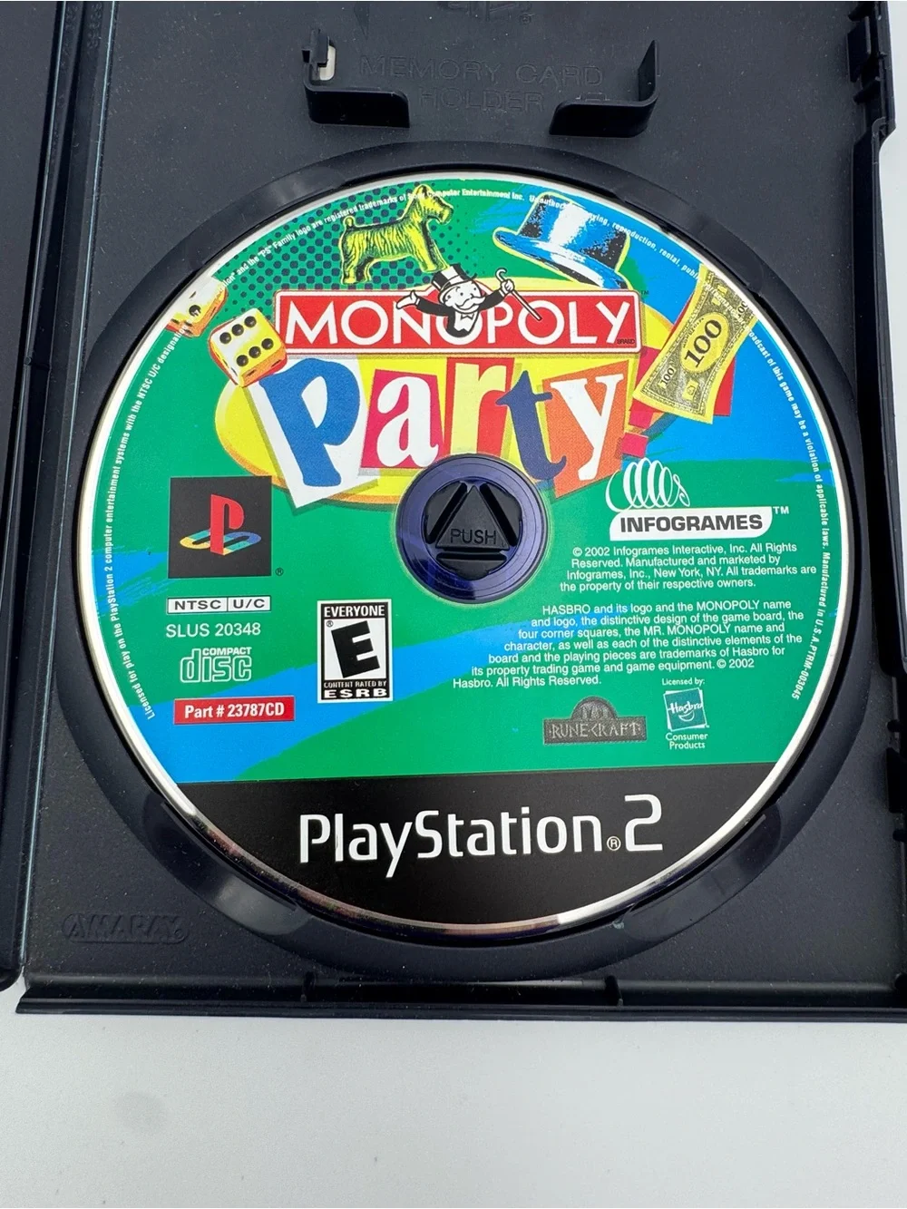 Monopoly Party‎ PS2 PlayStation 2 Complete Tested Disc